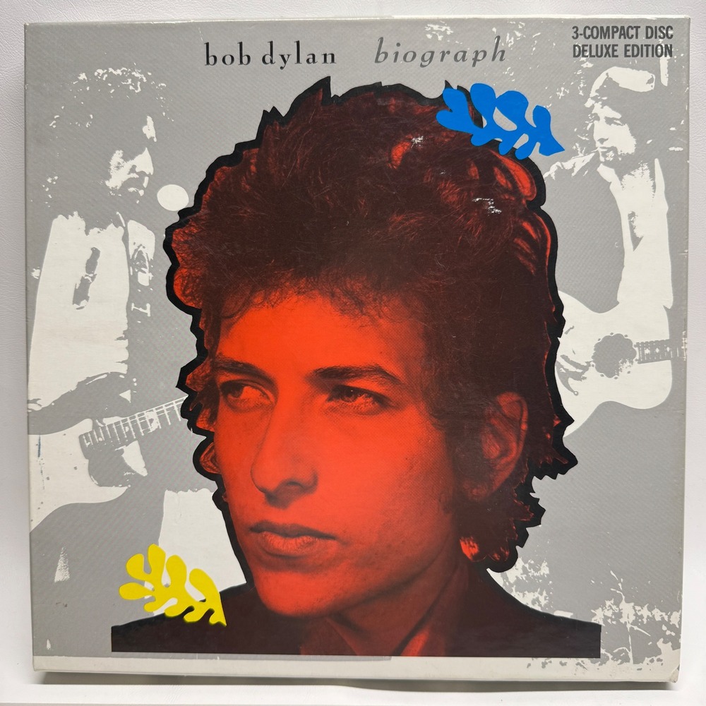 Bob‎ Dylan Biograph 3-CD Deluxe Edition Box Set Columbia Records with Booklet
